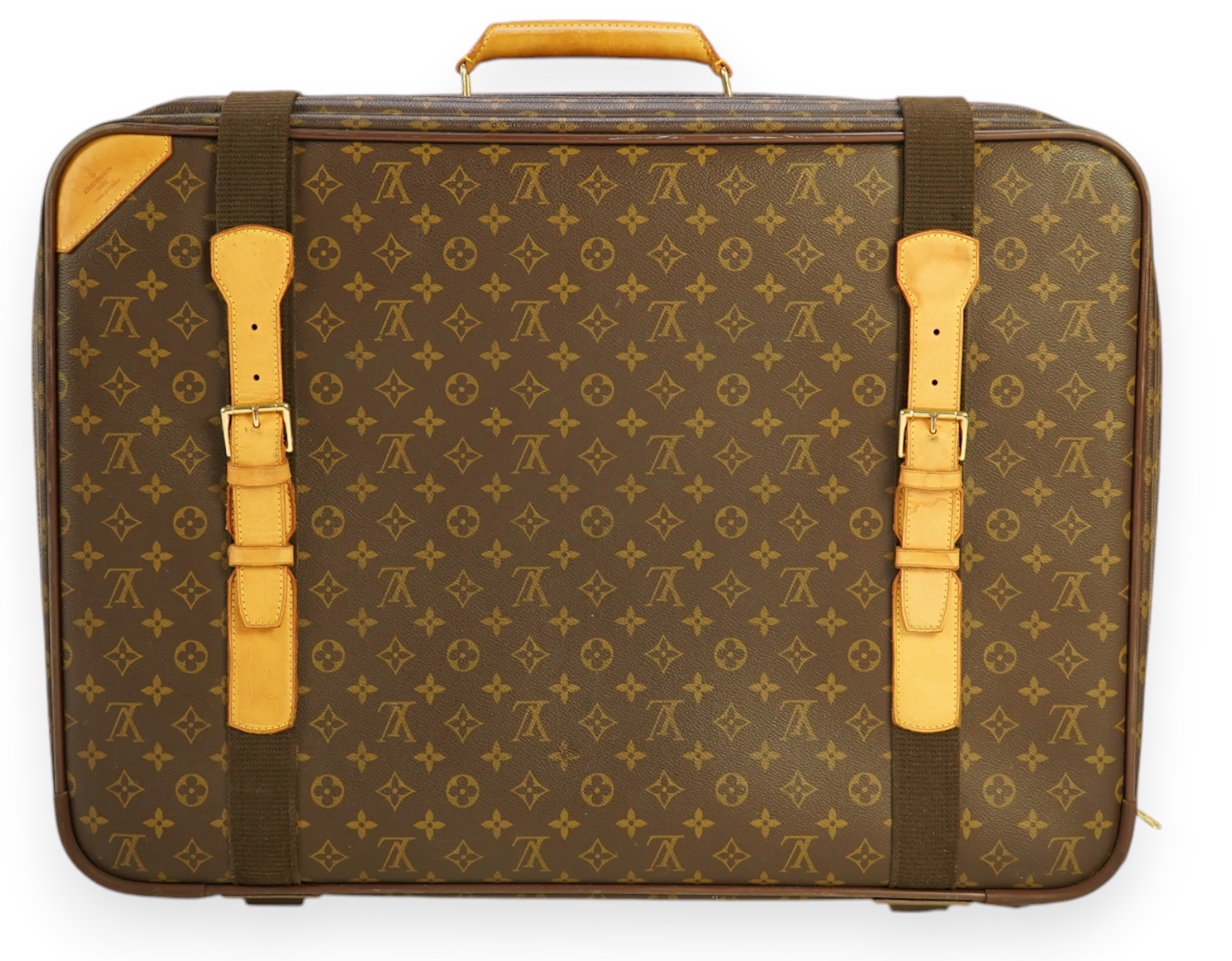 A Louis Vuitton suitcase